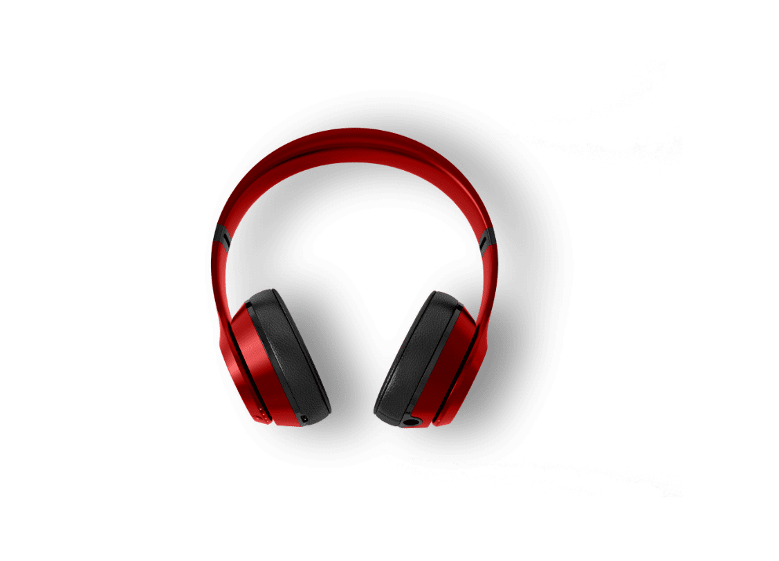 Red Headphone